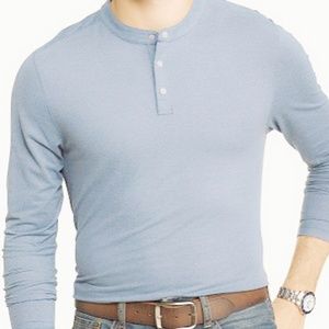 IZOD MEN'S LONG SLEEVE HENLEY